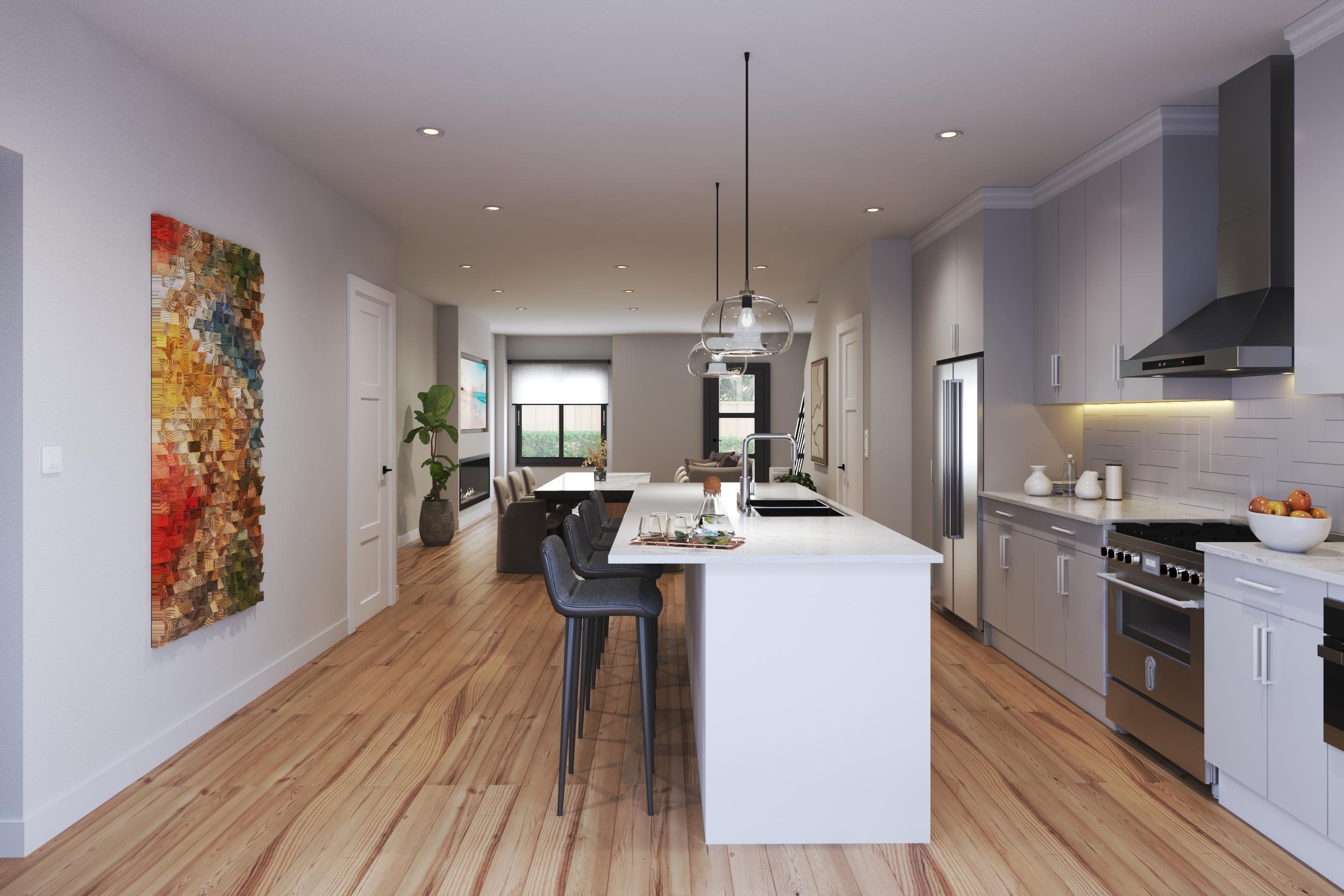 Upham Row 11 kitchen island
