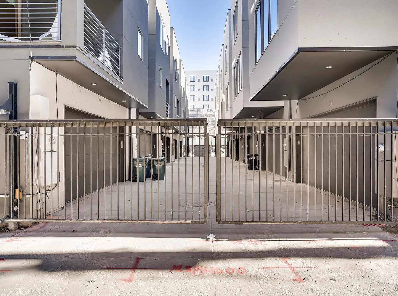 Courtyard and exterior