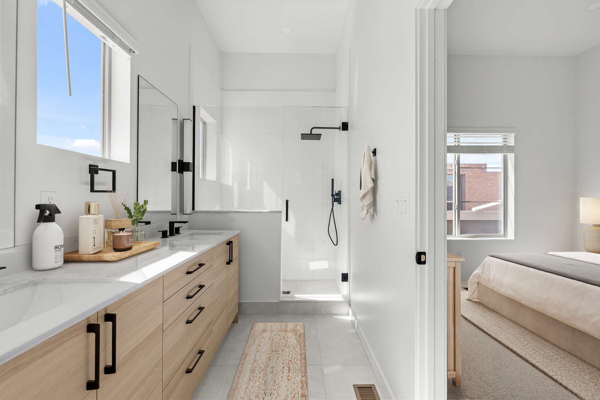 Upham Row 11 primary bathroom suite